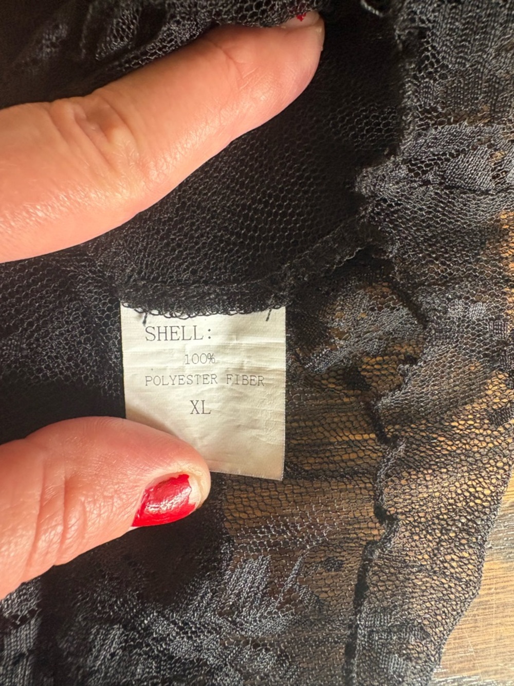 Amazon polyester mesh shirt - Picture 2 of 2